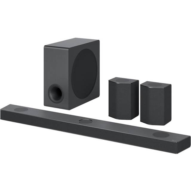 LG S95QR - Soundbar - för hemmabio - 9.1.5-kanal - trådlös - Wi-Fi, Bluetooth - Appkontrollerad - USB - 810 Watt (Total)