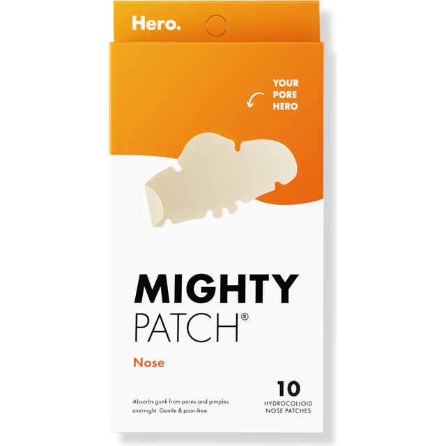 Hero Cosmetics, Mighty Patch, nose patch, hydrocolloid patch 10 sheets