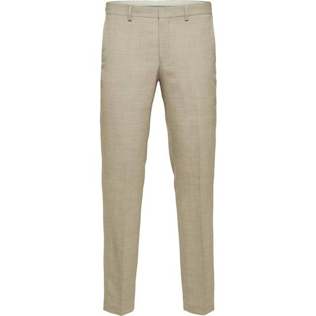 SELECTED HOMME Mäns SLHSLIM-Oasis Light Sand TRS B NOOS byxor, 90