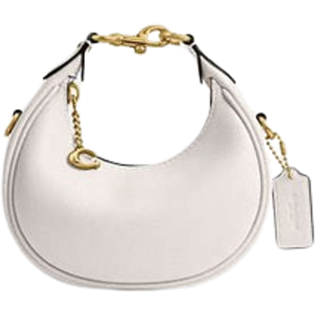 Coach Jonie Full-Grain Glovetanned Leather Petite Bag - White