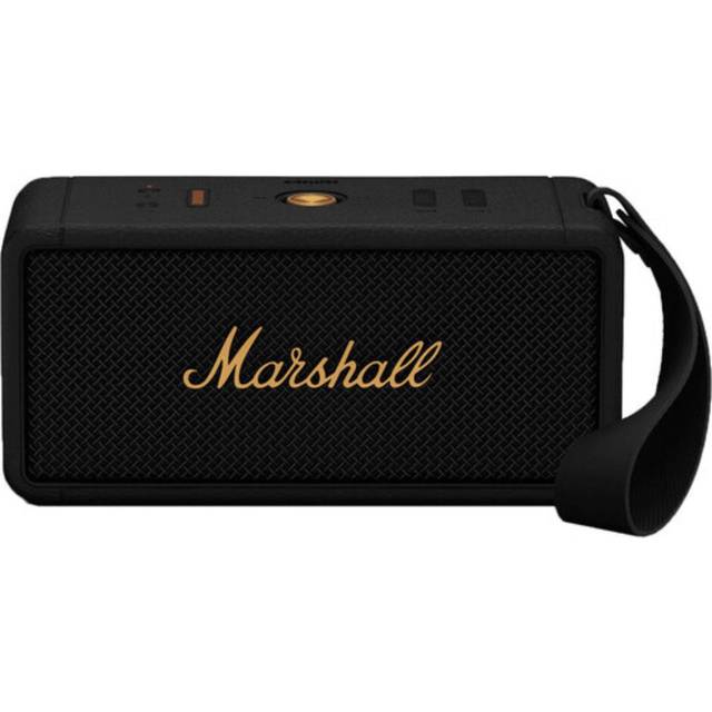 Marshall Middleton Trådlös bluetooth högtalare (svart/mässing)