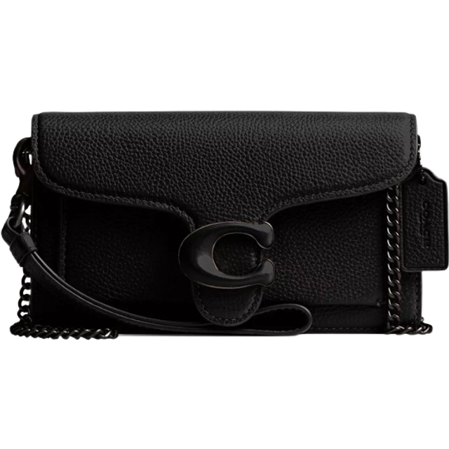 Coach Tabby Leather Wristlet