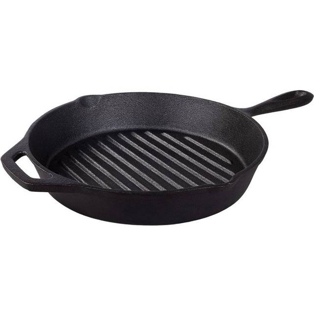 Tramontina Cast Iron 26cm Griddle Pan - Ribbed (31700020)
