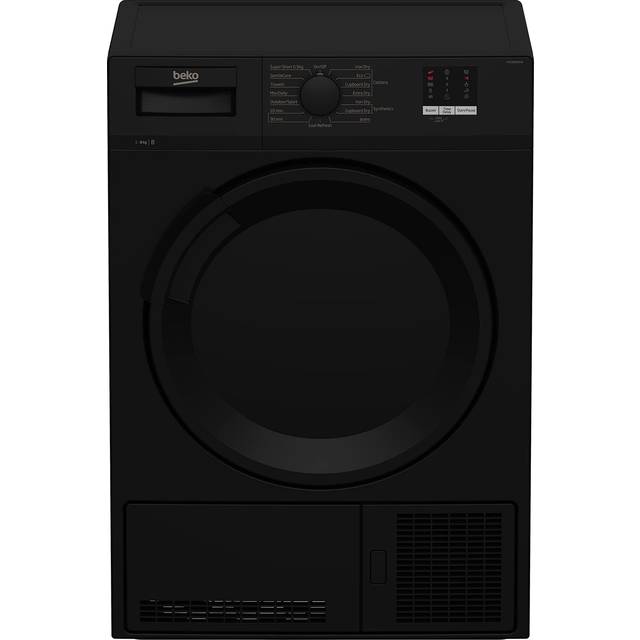 Beko DTLCE80051B 8Kg Condenser Tumble Dryer - Black - B Rated