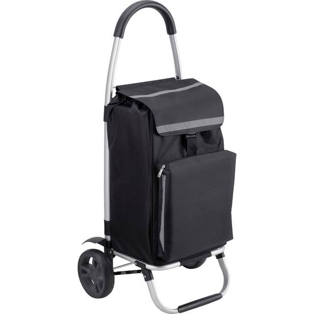 Meister 6816800 Shoppingväska på Hjul, 54 L, Svart