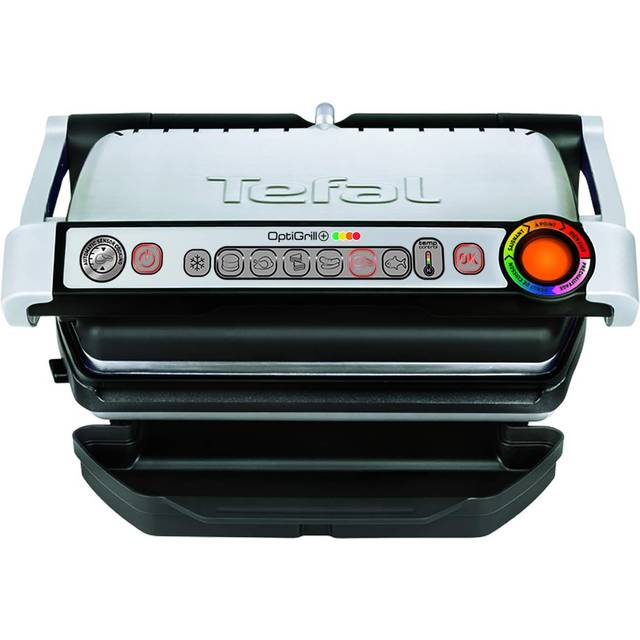Tefal GC716D Plastic Contact Grill Black Metallic