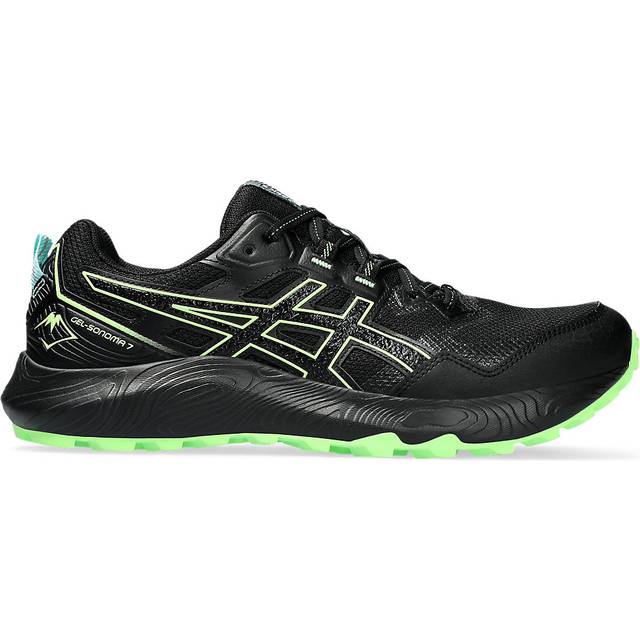 ASICS Gel Sonoma 7 1011B595002, Löparskor, Svart upplyst grön, 45 EU