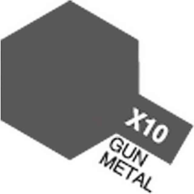 Tamiya Acrylic Mini X-10 Gun Metal Paint