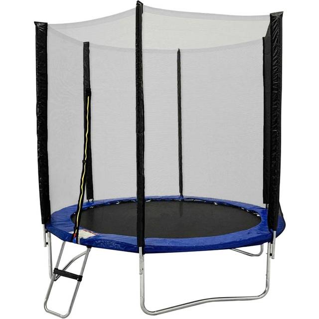 Trampoline Warehouse 6ft Blue Trampoline with Safety Enclosure Net
