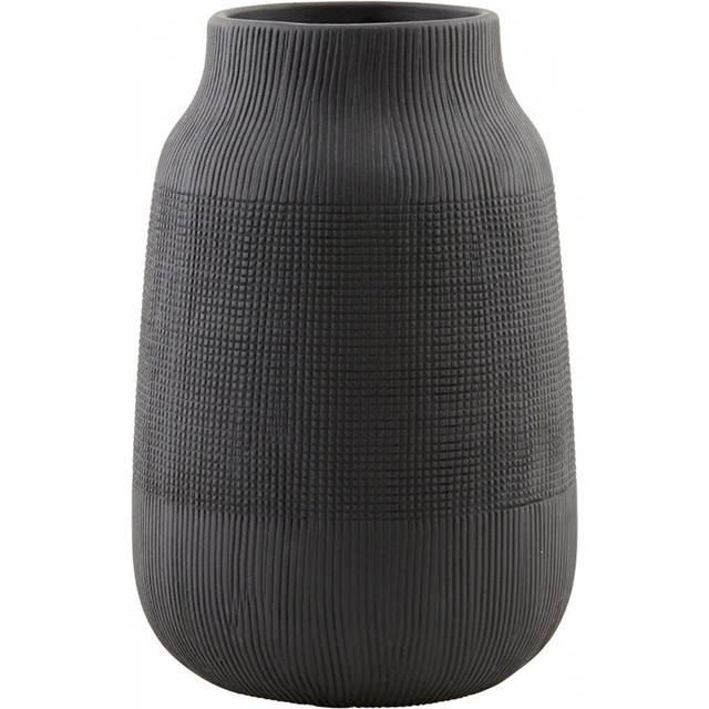 House Doctor Groove vase black