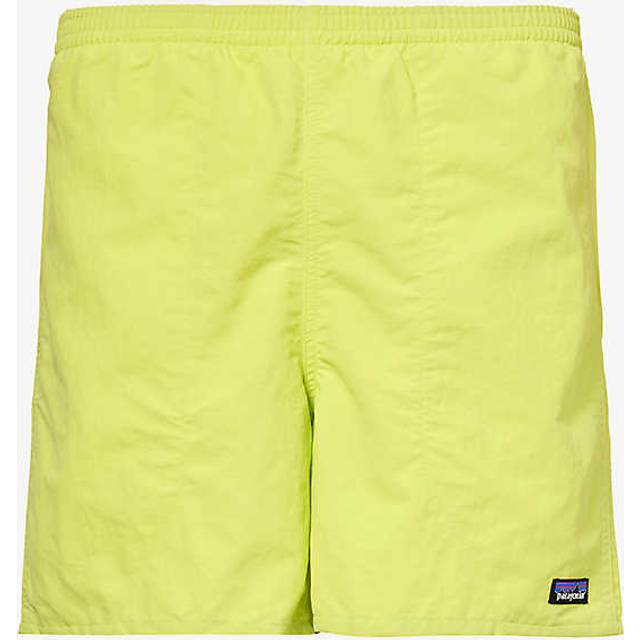 Patagonia Mens Phosphorus Green Baggies Slip-pocket Recycled-nylon Shorts Xxl