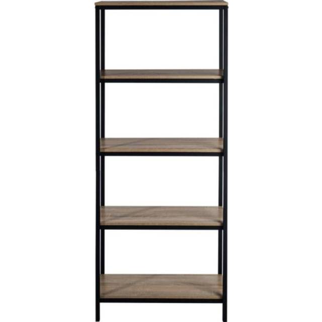 Industrial Style 4 Shelf Small Bookcase
