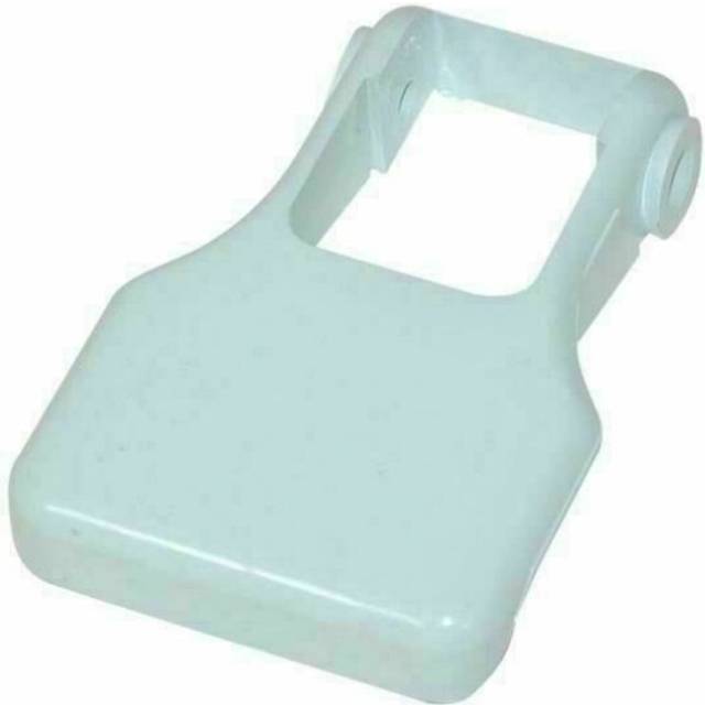 GENUINE WHITE KNIGHT CROSSLEE TUMBLE DRYER WHITE DOOR CATCH 421307792351