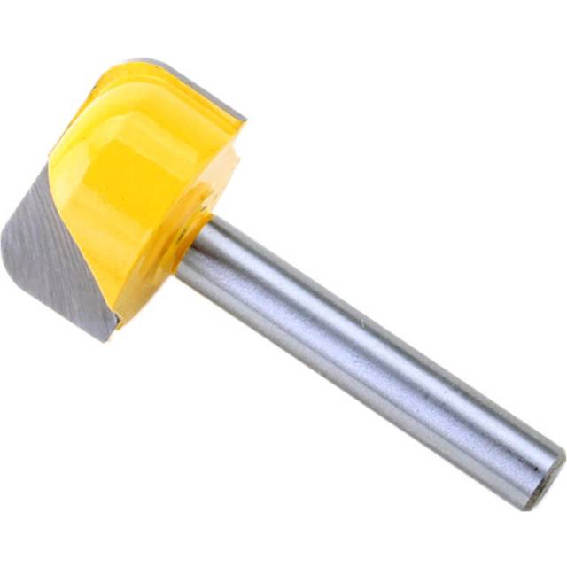 "1PC 8mm Shank Bowl & Tray Dish Carving Router Bit 1-1/8"" Dia x 5/8""H Woodworking cutter Tenon Cutter for Woodworking Tools"