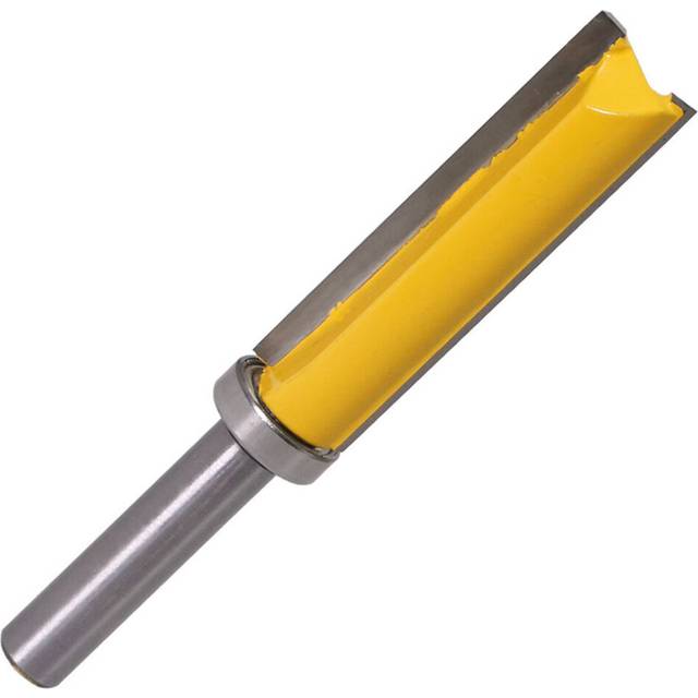 1PC 8mm Shank Template Trim Hinge Mortising Router Bit Straight end mill trimmer cleaning flush trim Tenon Cutter forWoodworking