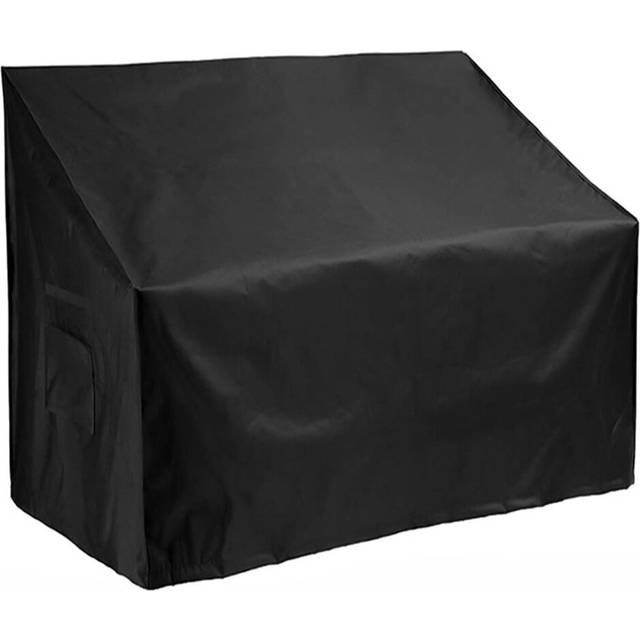 Patio Bench Cover - Black (89cm H X 134cm W X 66cm D)