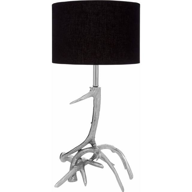 Degraw 55cm Table Lamp - Silver (55cm H X 33cm W X 33cm D)