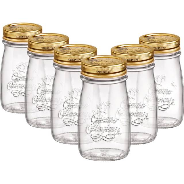 Glass Condiment Caddy - Clear (11.5cm H x 7cm W x 7cm D)