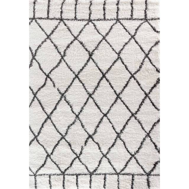 Toledo Shaggy Dark Cream Indoor/Outdoor Rug - DARK CREAM (Rectangle 80 x 150cm)