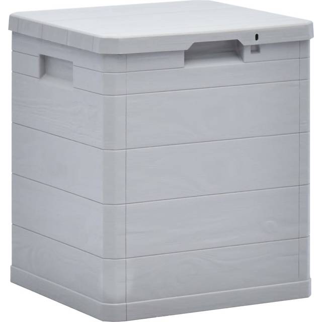 Garden 90 L Plastic Storage Box - Light Grey (42.5cm W X 44cm D)