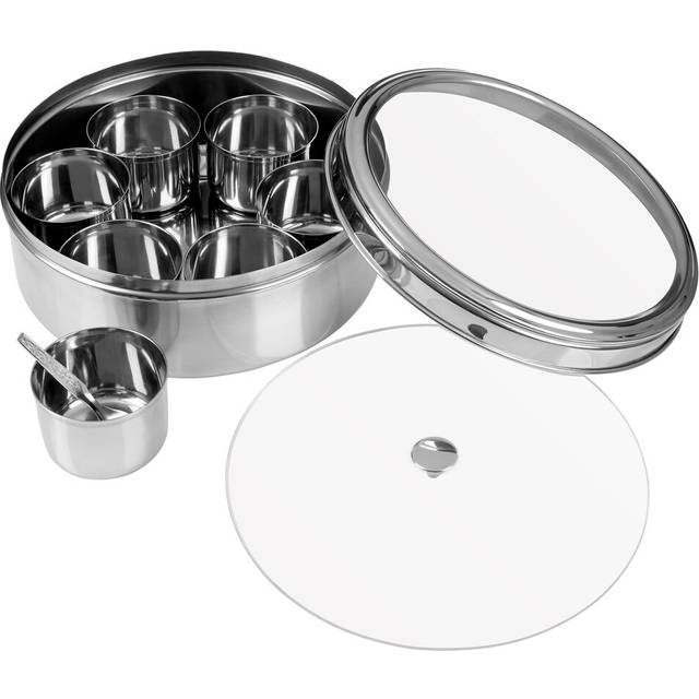 7 Piece Spice Jar Set (8cm H X 20cm W X 20cm D)