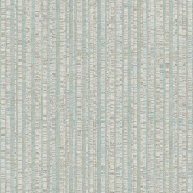 Keesee Natural Fx 2 Bamboo Design Wallpaper Roll - Light Navy (1,005cm L X 53cm W)