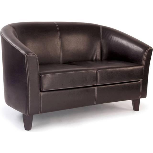 Reception Loveseat - Brown (76cm H X 120cm W X 54cm D)