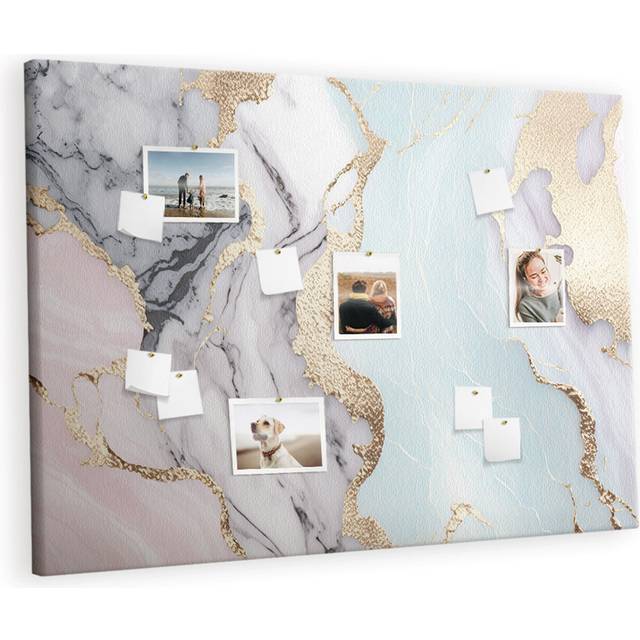 Brilynn Wall Mounted Cork Board - Multicolour (100cm H X 140cm W X 2.5cm D)