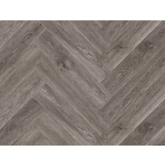 Kraus Langley Grey Herringbone SPC LVT - 2.34m2, Grey