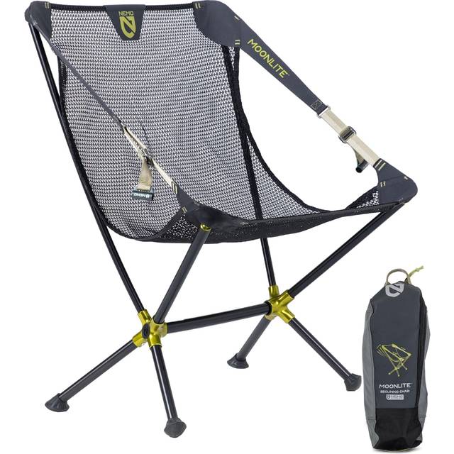 NEMO Moonlite Reclining Camp Chair - Fortress/Goldfinch
