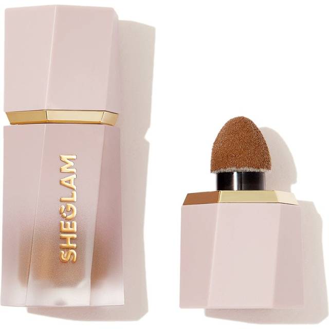 SHEGLAM Sun Sculpt Liquid Contour-Warm Honey Gel Cream Contour Non-Greasy Long Lasting Highly Pigmented Natural Contour Contouring Weightless Bronzer Christma