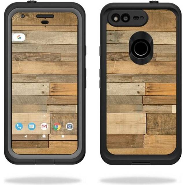 MightySkins LIFGOPIXL-Reclaimed Wood Skin for Lifeproof Fre Google Pixel XL 5.5 in. Case Wrap Cover Sticker - Reclaimed Wood