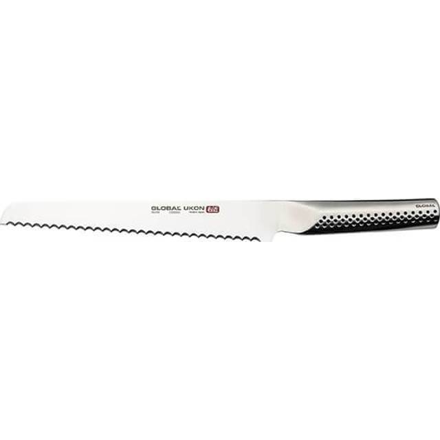 Global Ukon Branded-blade Stainless-steel Bread Knife 22cm