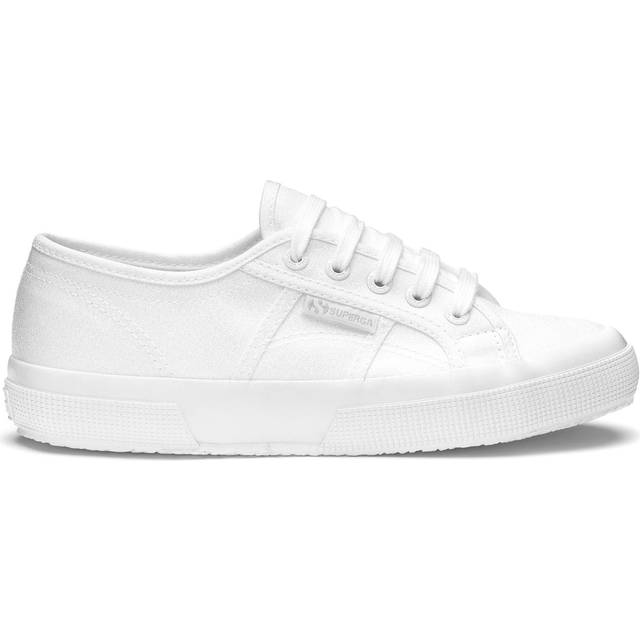 Superga Dam 2750-lamew gymnastikskor, Vit total vit 956, 38 EU