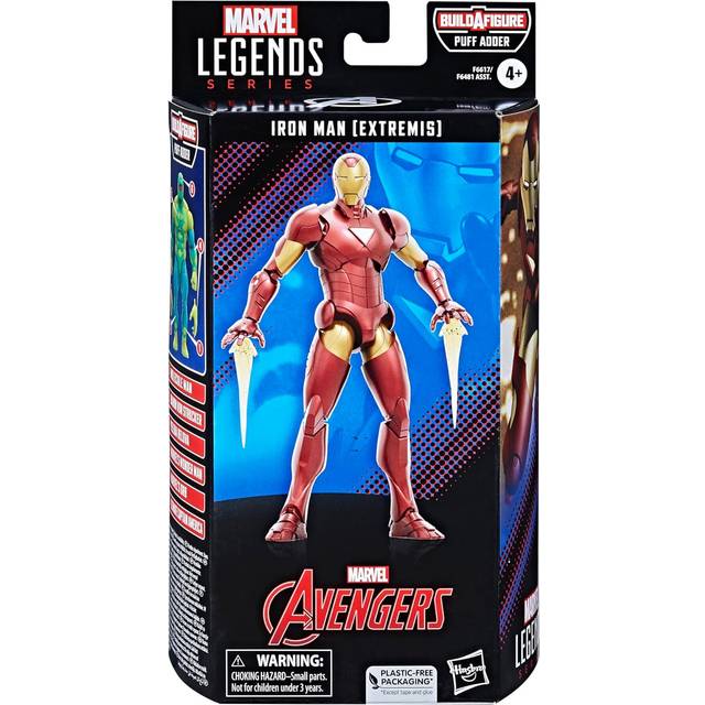 Hasbro Marvel Legends Puff Adder Iron Man Extremis Action Figure
