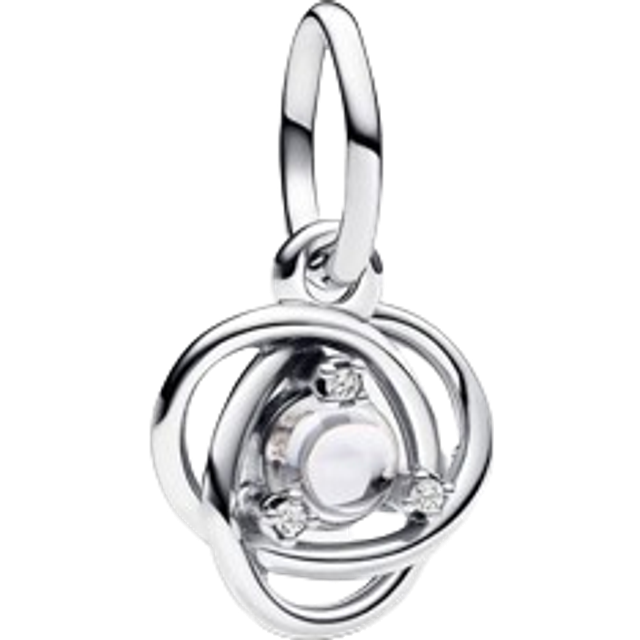 Pandora June Birthstone Eternity Circle Dangle Charms