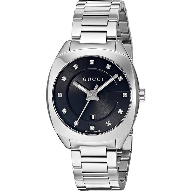 Gucci Womens YA142503 Quartz Ladies Watch - Silver - One Size
