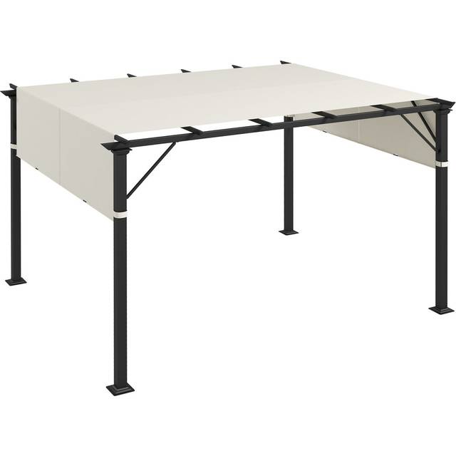 PergolaGazebo Replacement - Cream (0.01cm H X 488cm W X 122cm D)