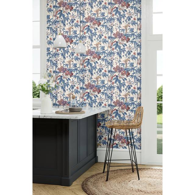 Sanderson Bamboo & Birds Wallpaper