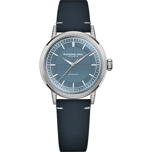Raymond Weil Millesime Central Seconds Denim Blue Watch