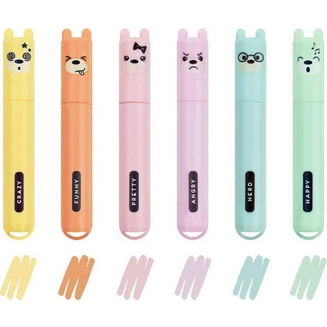 Teddy's Style - Mini Pastel Highlighters