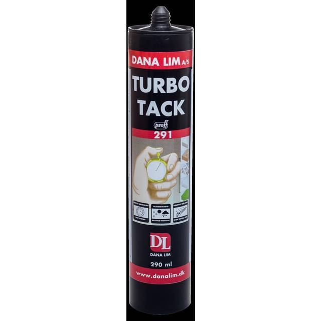 Danalim Montagelim Turbo tack 291 (Kulör: Svart Storlek: 290 ml)