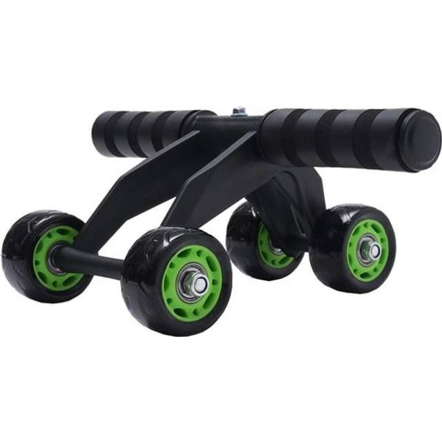 4 Wheel Ab Roller Abdominal Power Gym Fitness Exercise Equipment Abdominal Machines