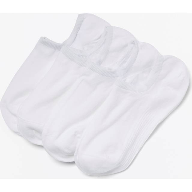 4-pack låga ankelstrumpor