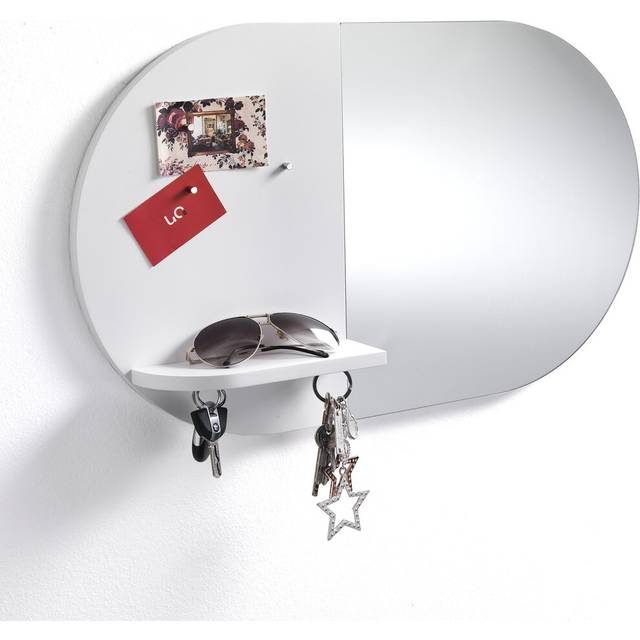 Memo Panel O-Reminder Accent Mirror (36cm H X 60cm W X 9cm D)