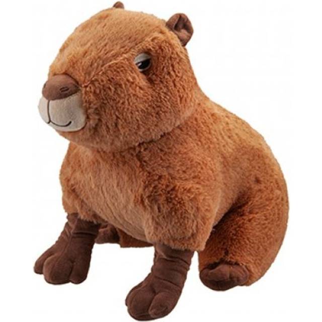 Large 41cm Side-Eye Brown Capybara Plush