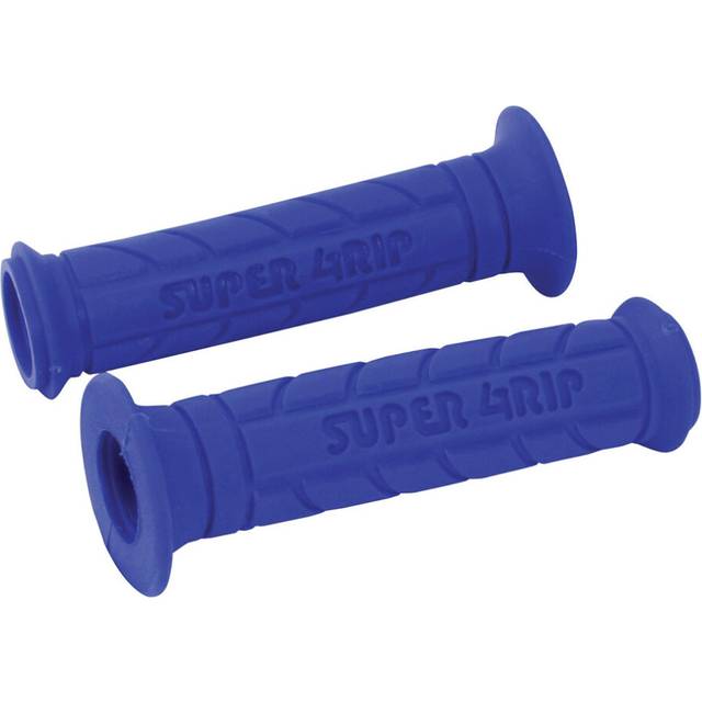 Bike-It Supergrip Handlebar Grips - Blue, Blue