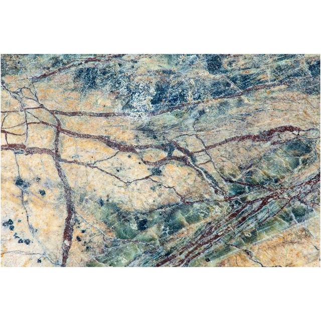 USA, California. Detail of Cut Slab of Marble Rock by Jaynes Gallery - Wrapped Canvas Painting (30.48cm H x 45.72cm W)