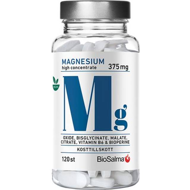 BioSalma Magnesium 375mg, 120 st