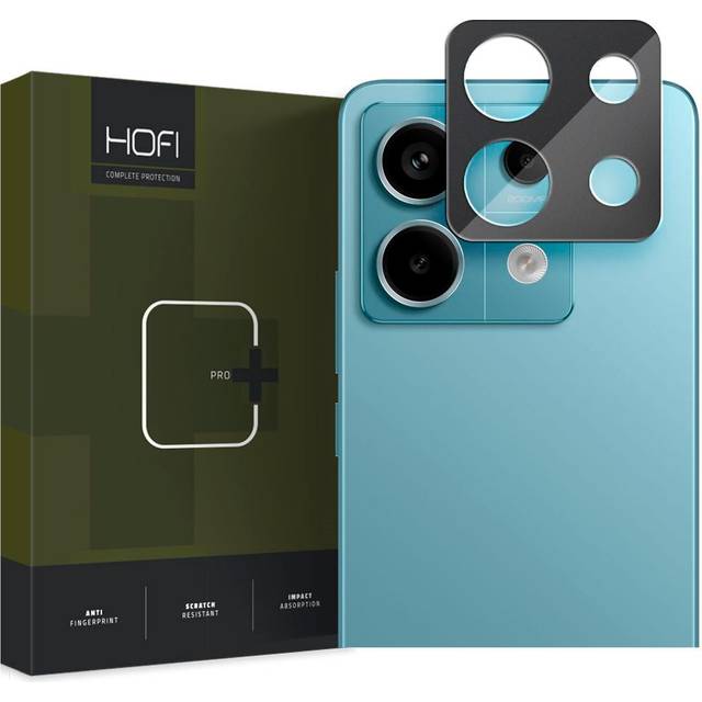 Hofi Xiaomi Redmi Note 13 Pro 5G Kamera Linsskydd HÃ¤rdat glas - Svart